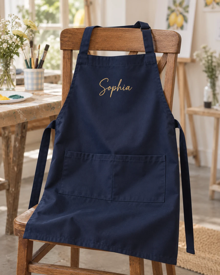 Design preview: An apron with your name